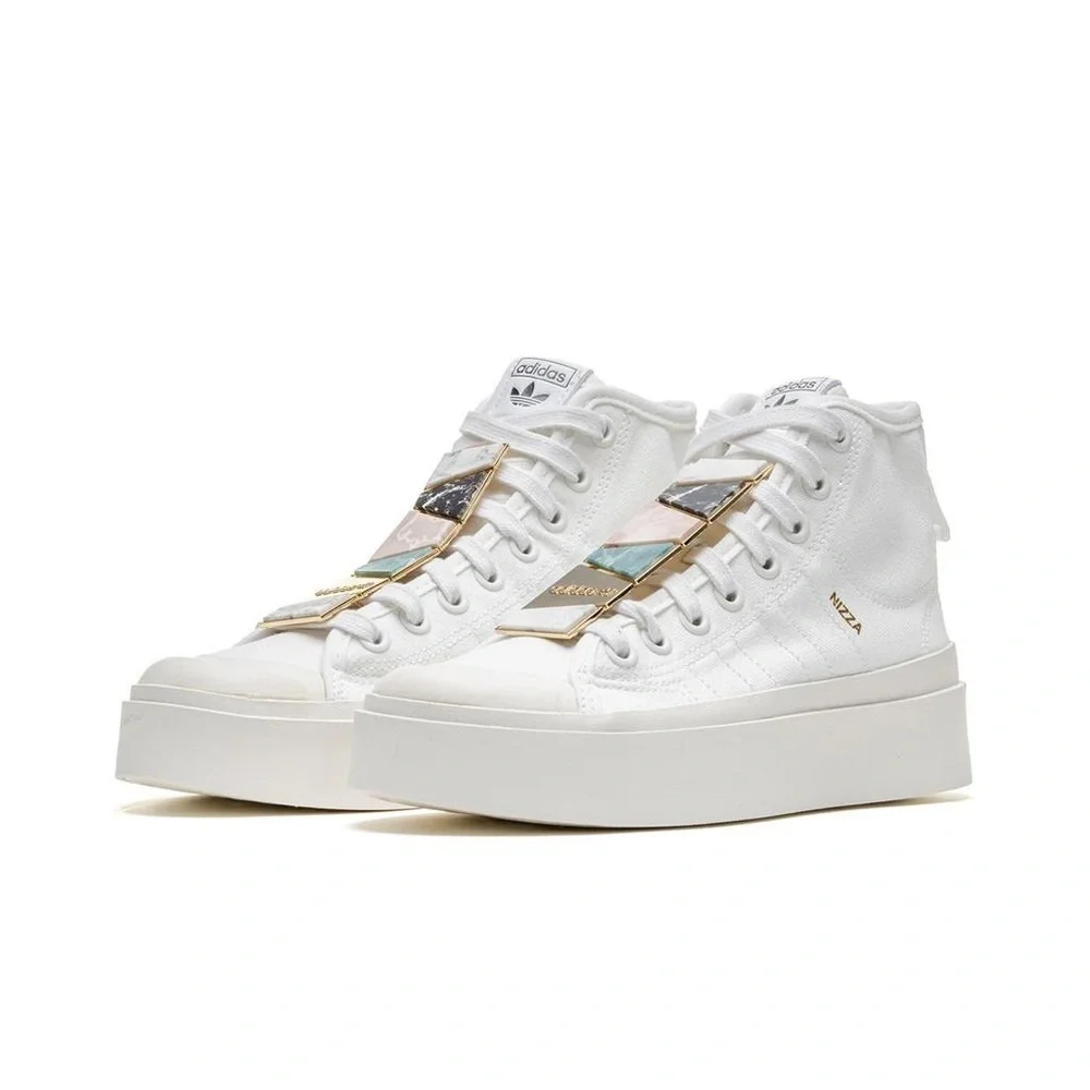 Adidas chunky platforms nizza special edition white - Picture 9 of 9
